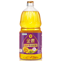 金鼎(JINDING) 金鼎1.8L 非转基因压榨葵花籽油 团购商品 12瓶/箱 100箱发货
