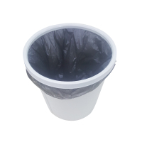 晨光(M&G)家用清洁桶 办公室垃圾筐 垃圾分类桶 清洁垃圾桶 家用压圈垃圾桶 灰色 ALJ99411 单个装