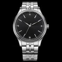 手表 时尚商务休闲钢带男士手表GS3729S-B（1000只起订，低于起订量不发货）