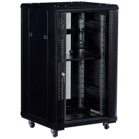规格[小型机柜 600mm×800mm×1200mm,含 5 个托盘2 个 8 孔 PDU]网络机柜服务器