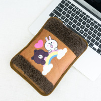 酷客(KUKE)新款家居日用热水袋卡通可爱热水袋暖手宝暖水袋 颜色可备注