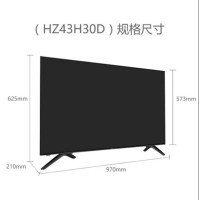 海信 HZ43H30D 液晶电视(单位:台)