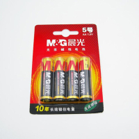 晨光 5号碱性电池4粒吸卡ARC92556