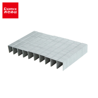 [苏宁]齐心(COMIX)钢制厚层订书钉 可订140页 1000枚/纸盒(23/17) 办公文具B3033