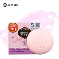 爱敬 玫瑰樱花皂 香水洁面沐浴皂100g(洗脸皂香氛皂 温和清洁 肌肤花香持久 男女)