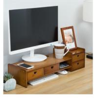 欧瑞源690*230*170mm办公式电脑显示器架(带4抽)