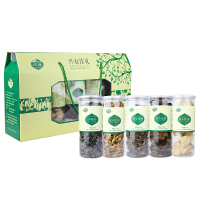 岭味(Lingwei) 大兴安岭野生菌菇礼盒 兴安佳礼菌菇大礼包 5罐/盒