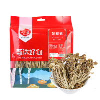 岭味(Lingwei) 东北元蘑 干蘑菇 山珍 菌菇 食用菌干货 东北特产 茶树菇 200g