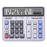 齐心(COMIX) KA-2135 舒适按键卡装计算器 电脑按键计算器