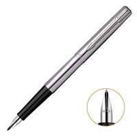 派克(PARKER) 乔特 钢笔 墨水笔 银色 单盒装