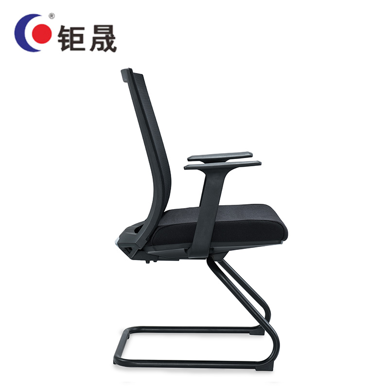 钜晟 办公椅网布人体工学员工椅弓形会议椅ZCH-179C-LP
