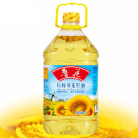 鲁花 压榨葵花籽油 5L 物理压榨 食用油