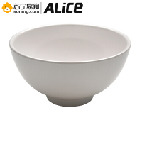 Alice 5英寸瓷碗12.6*6.2高,白色