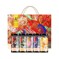 凯司令 春华菌菇干货组合蛹虫草 真姬菇 猴头菇 杏鲍菇 银耳等组合装380g冬令进补