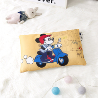 Disney/迪士尼 天然乳胶枕 泰国乳胶乳胶枕头枕芯护颈枕儿童成人通用天然橡胶枕芯护颈椎枕 动感米奇 38x58cm