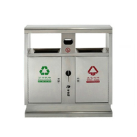 企业定制 户外垃圾桶不锈钢 大号环卫垃圾箱 道室外分类果皮箱
