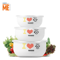 小黄人搪瓷保鲜碗三件套MN-JBXT05-3