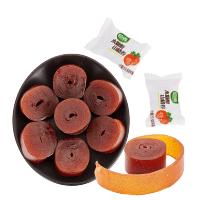 巨源木糖醇无糖山楂卷400g 山楂条果丹皮山楂卷蜜饯果脯 办公休闲无添蔗糖零食