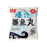 桂冠 爆汁墨鱼丸 300g 火锅丸类 麻辣烫 冷冻品