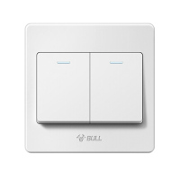 公牛(BULL) 开关插座 86双开开关