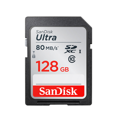 闪迪 SDSDUNC-128G SD卡 128G至尊高速80M/s(单位:件)