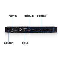 十度 X5 卡拉OK效果器 24Bit数据总线和3224Bit DSP 16种模式 3级防啸叫抑制
