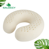萨洛斯(SALOCCY)泰国乳胶U型枕记忆枕 飞机旅行午休趴睡枕芯 U型枕 P-PE0