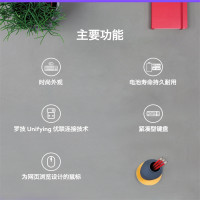 罗技(Logitech)MK365 无线键鼠套装 巧克力键盘 时尚键盘(黑色)