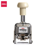 得力(deli) LH 6位自动号码机/打码机 盖印清晰 7506