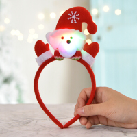 圣诞节圣诞老人发光发箍