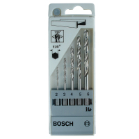 BOSCH/博世 2608595517 5件套(2/3/4/5/6mm六角柄)5件套专业级金工钻头套装 1套