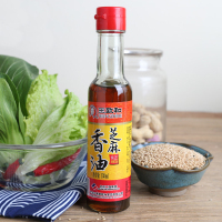 王致和芝麻香油瓶装凉拌烹饪厨房138ml