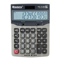 晨光 ADG98195标朗12位桌面型计算器财务金属面板太阳能/电池双电源计算机 金属面板双电源