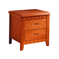 床头柜 深湖桃木色 0.5宽 实木