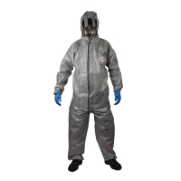 3M 4570防护防化服防尘服连体带帽防化学品喷洒喷漆实验室耐酸碱 L号