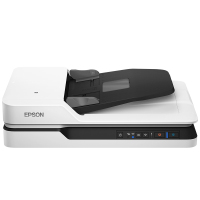爱普生(EPSON) DS-1660W 高速彩色文档扫描仪 ADF+平板 白色