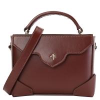 Manu atelier 马努 女士Bold手提斜挎包深红色