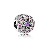 PANDORA潘多拉 串珠闪光的圆章 925银串饰 791974NPRMX