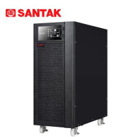 朗科企业定制 山特UPS电源 STK UPS电源C10KS断电延时2h稳压16节100AH蓄电池A16电池柜连接线