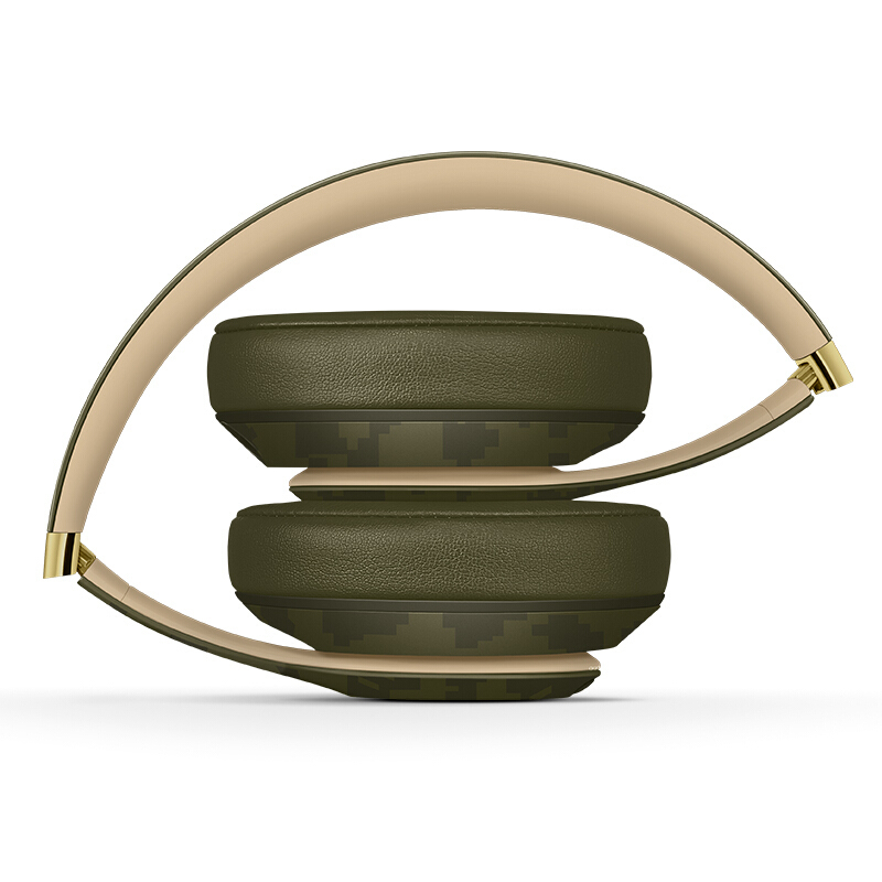 BEATS Studio3 Wireless 录音师无线3代 头戴式 蓝牙无线耳机 降噪耳机 游戏耳机 - 迷彩绿