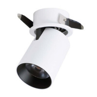 捷能新源 CH-TD094射灯家用客厅COB吊顶筒灯嵌入式LED射灯 12W 3000K 暖黄光 12W JH