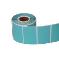 威标Q-P6038-2000BL设备资产标签蓝色 60*38mm/2000张卷