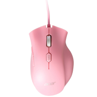 宏碁(acer) Y910-P有线游戏鼠标 4档可调DPI 粉色