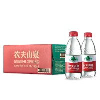 农夫山泉 饮用水 饮用天然水380ml 1*24瓶 整箱装