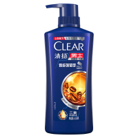 清扬(CLEAR)洗发水 男士去屑洗发露焕能强韧洗发露 咖啡香型450ML(50瓶起发)