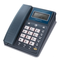 得力(deli) LH 电话机座机 固定电话 免电池 60度翻转屏 BBK HCD6101