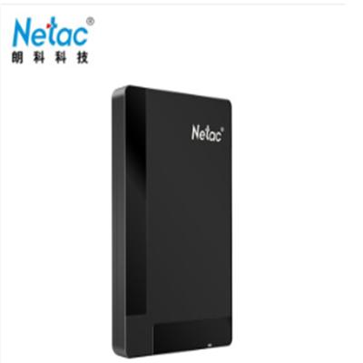 朗科(Netac) K218 1TB 移动硬盘(单位：件) 黑色