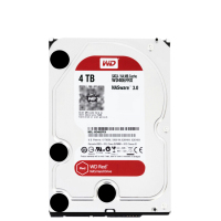 西部数据(WD)红 盘 4TB SATA6Gb/s 64M 硬 盘(WD40EFRX)4T*4块装