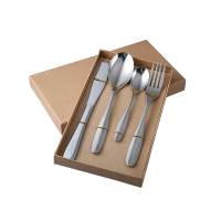 博堡 菲尔特西餐具四件套BDY-FC656B(牛排刀,主餐叉,主餐勺,甜品勺)