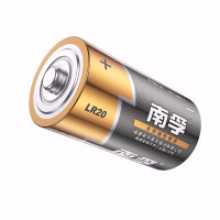 南孚 (NANFU)LR20大号1号碱性电池干电池挂卡装/适用热水器/煤气燃气灶/手电筒 4节装